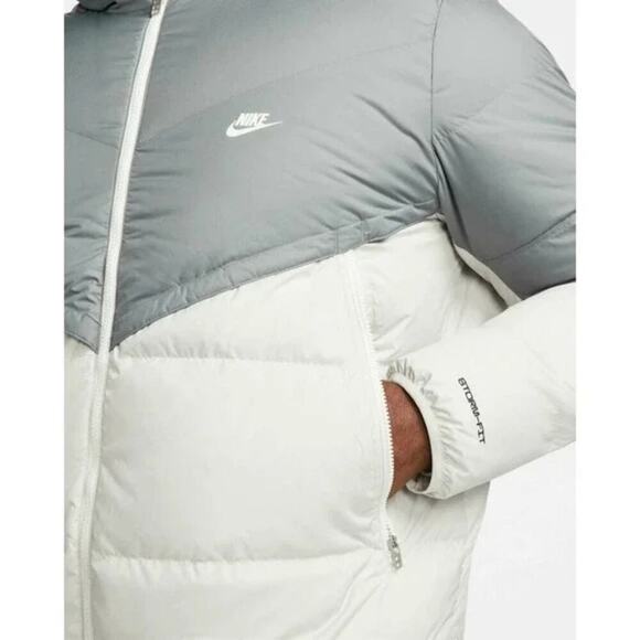 Nike Sportswear Storm-FIT Windrunner PRIMALOFT Coat 'Smoke Grey' Men's Size L - Picture 8 of 16